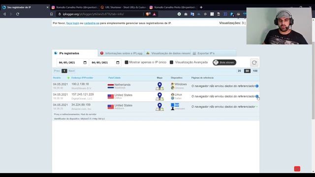 Como utilizar o IP Logger смотреть онлайн