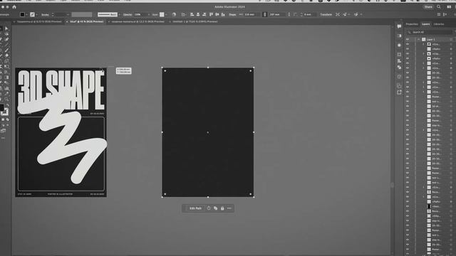 Нуарный плакат в Illustrator Интенсив 23 27 октября смотреть онлайн