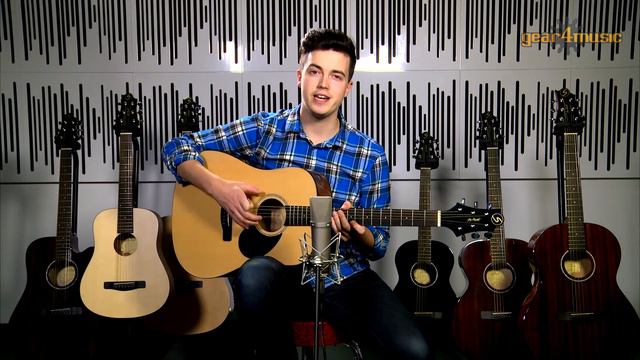 Greg Bennett GD-50 Acoustic Guitar смотреть онлайн