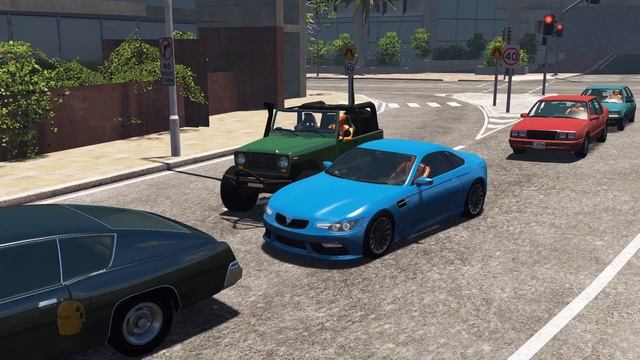 Crash Test Dummy ROAD RAGE | BeamNG.drive смотреть онлайн
