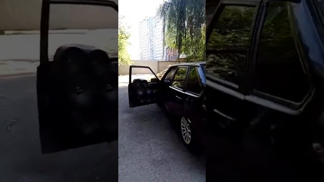 Громкий фронт в ваз 2109,первое видео смотреть онлайн