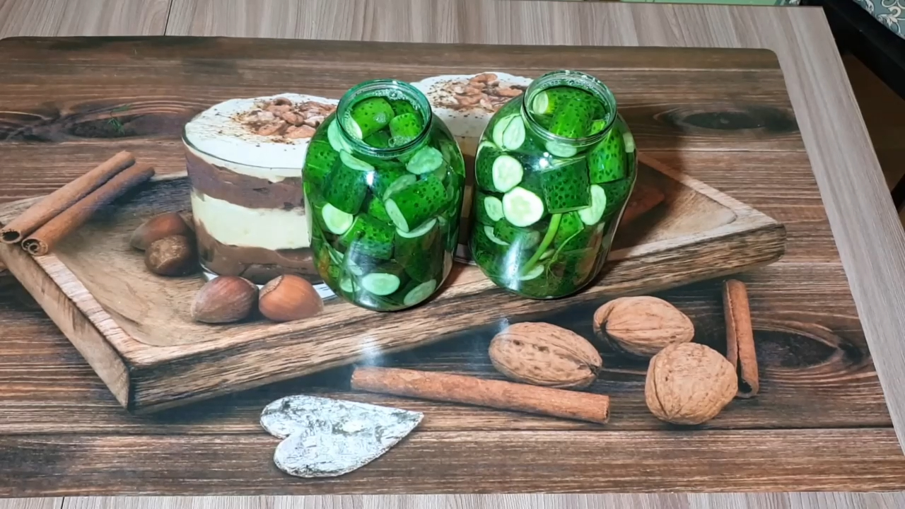 Маринуем огурчики по Болгарски. смотреть онлайн