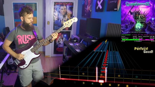 Gloryhammer - Rise of the Chaos Wizards | BASS Tabs & Cover (Rocksmith) смотреть онлайн