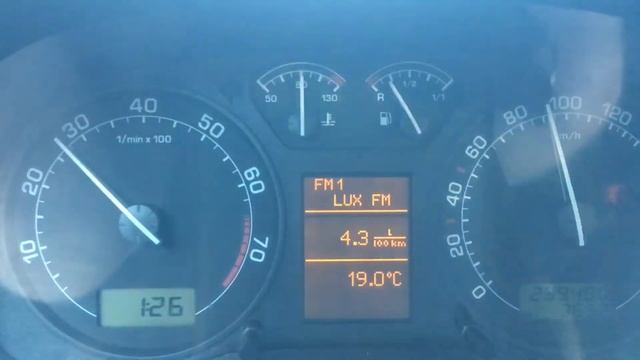 Витрата пального Skoda Oktavia Tour 1.6 75kWt смотреть онлайн