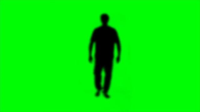 Green Screen Walking Ghost