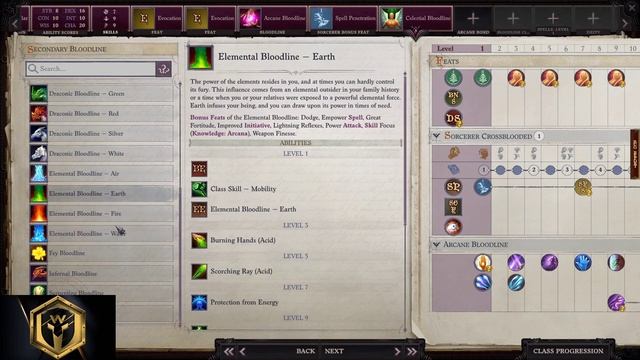 Pathfinder: WotR - Crossblooded Sorcerer Starting Build - Beginner's Guide [2021] [1080p HD] смотреть онлайн