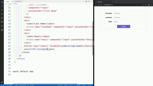 Modern Forms in React - Erik Rasmussen смотреть онлайн