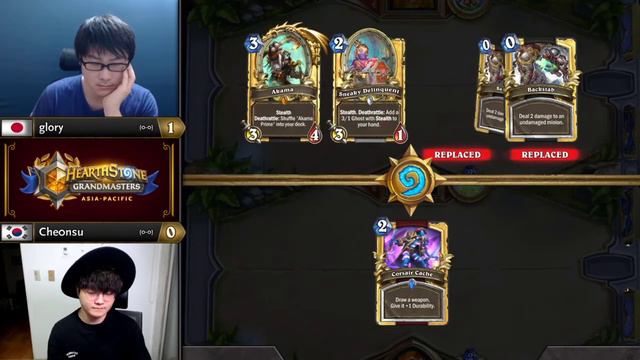glory vs che0nsu - Division A - Hearthstone Grandmasters Asia-Pacific 2020 Season 2 - Week 4 смотреть онлайн