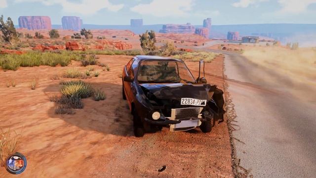Side Collisions of Cars #17 - BeamNG drive CRAZY DRIVERS смотреть онлайн