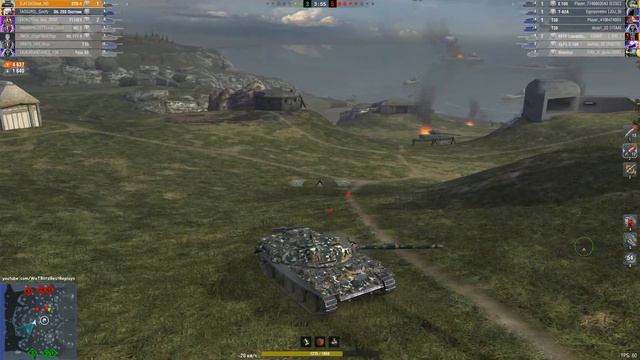 M48 Patton, STB-1 & Object 140 • WoT Blitz Gameplay смотреть онлайн