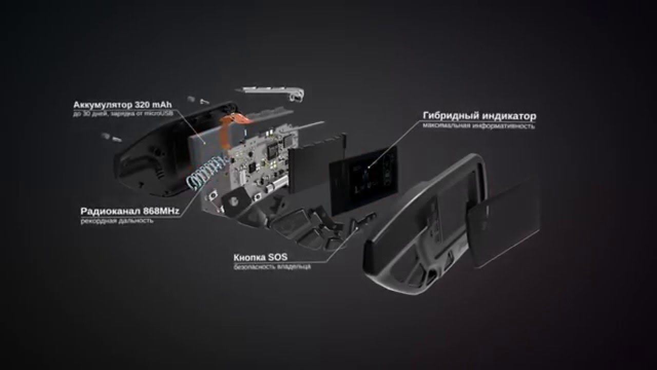 Брелок Pandora D-650 смотреть онлайн
