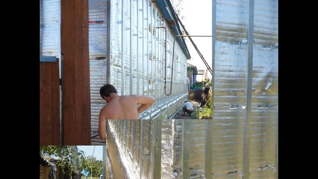 Монтаж винилового сайдинга.