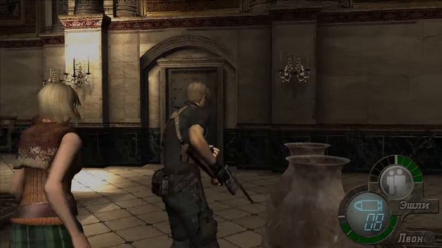 Прохождение Resident Evil 4 #8: Ненавидим Эшли на протяжении 25 минут смотреть онлайн