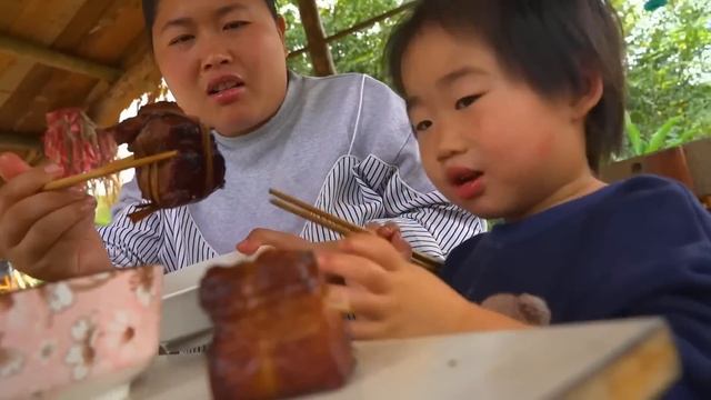 【合集】胖妹家做杨梅红烧肉和稻香红烧肉！肉大肥硕一点都不腻，一口吃一大块真解馋！【陈说美食】