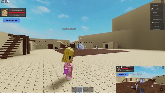 Roblox ฟีฟาย ถือกำเนิดใหม่ No.1 ในทีม \ Roblox Free Fire kalahari смотреть онлайн