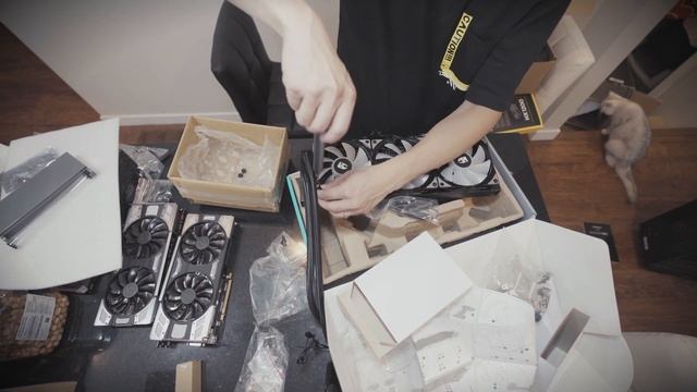 $6000 Monster AMD Threadripper 3990X set up and testing смотреть онлайн