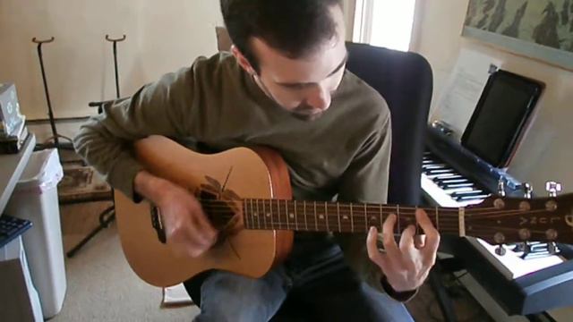 Luna Safari "Dragonfly" 3/4 sized guitar смотреть онлайн