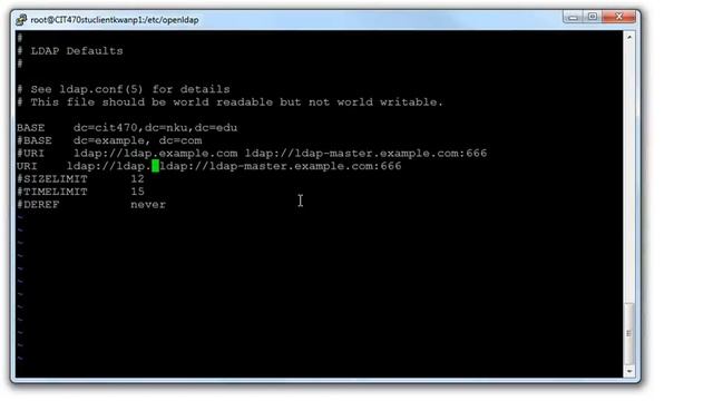 06 Setup ldap client and connect it to ldap server смотреть онлайн