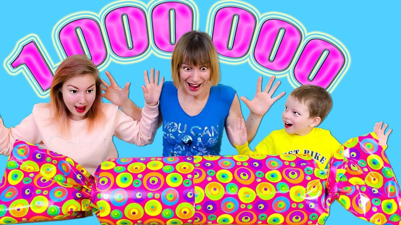 ГИГАНТСКАЯ КОНФЕТА для мамы Giant Candy