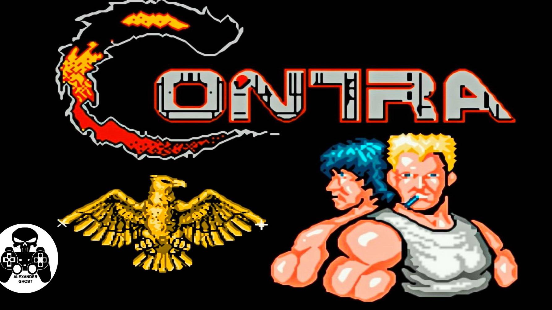 (R)Contra - Operation Galuga(Арни и Слай снова в деле, сложность одна пуля одна смерть)