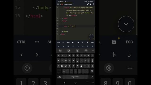 How to run react in phone |react app run in phone |react js android|react code run without npm смотреть онлайн