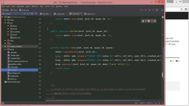 Tutoriel PHP : Like / Dislike смотреть онлайн