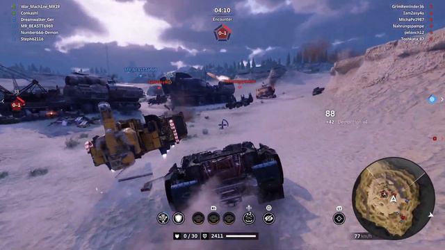 Crossout_ Photon Cab + 3 Destructors = Boom Boom Time смотреть онлайн