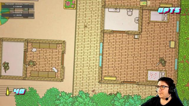 Прохождение Hotline Miami 2. Часть 3 ☔️OppenGamer☔️ Стрим №16  Хотлайн Майами 2 #hotlinemiami2