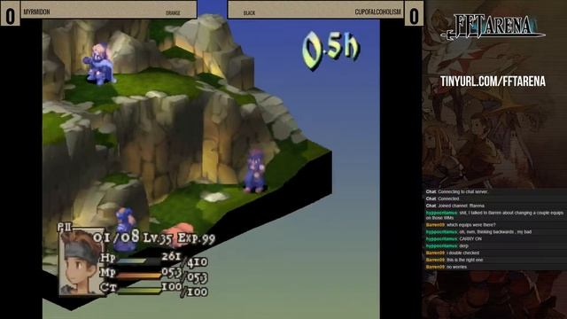 FFT Arena AI Tournament Season 6 Round 1 Match #12 - Myrmidon vs CupOfAlcoholism смотреть онлайн