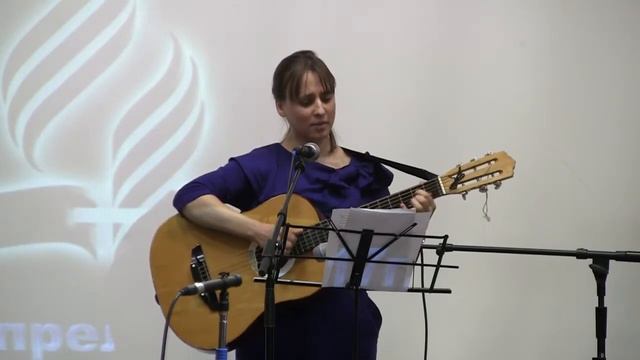 Пение "Имею я Христа" (Елена Дудченко, 29.04.17) смотреть онлайн