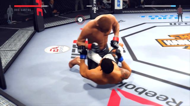 Junior Dos Santos Is Too Strong! First Round Knockouts! EA Sports UFC 2 Online Gameplay смотреть онлайн