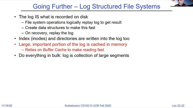 CS162 Lecture 22: Transactions (Con't), End-to-End Arguments, Distributed Decision Making смотреть онлайн