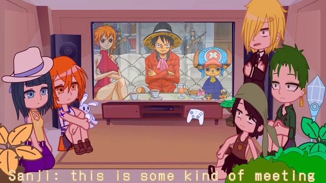 Past straw hats react to future straw hats ° Luffy gear 5 ° Part 1/? смотреть онлайн