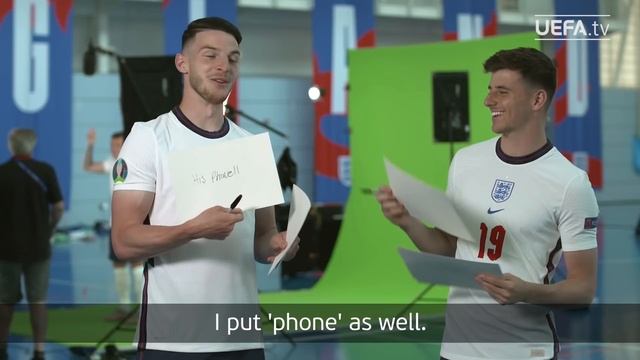 ENGLAND Teammates: MASON MOUNT & DECLAN RICE смотреть онлайн