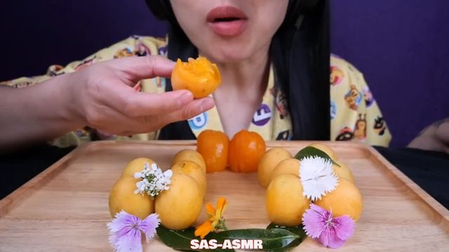 MANGO PLUM (ASMR EATING SOUNDS) NO TALKING | SAS-ASMR смотреть онлайн