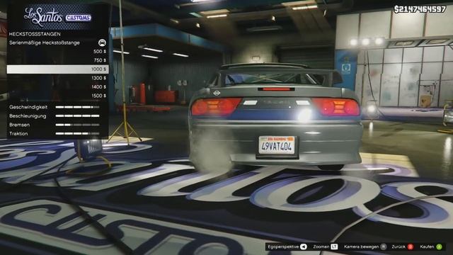 NISSAN 180SX TYPE-X - GTA V CARMODS смотреть онлайн