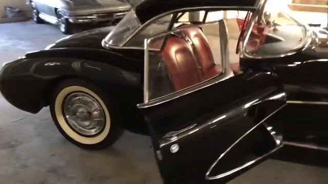 1956 C1 Chevrolet Corvette walk around video смотреть онлайн