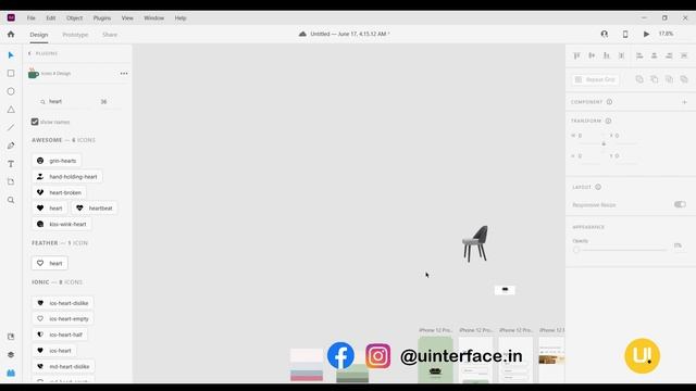 Furniture Shopping App UI UX Design In Adobe XD | UI UX Design Tutorial. смотреть онлайн