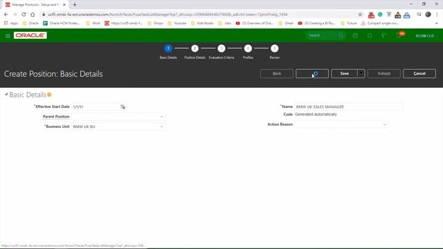 20. How to create a Position in Oracle HCM Cloud смотреть онлайн