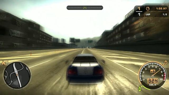BMW M3 GTR Engine Sound (Most Wanted) Test Sound