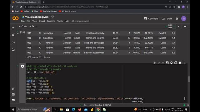 Data Visualization using Matplotlib | STATISTICAL ANALYSIS OF DATA | Data Science смотреть онлайн