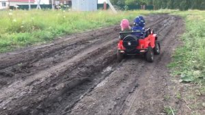Детский электромобиль моторы от гироскутера