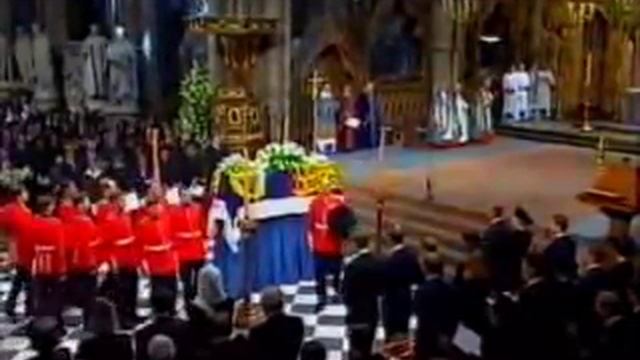 Princess Diana's Funeral Part 14: The Journey To The Catafalque & I Vow To Thee My Country