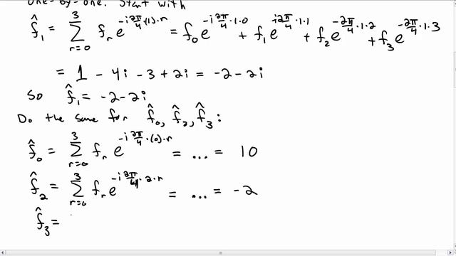 Discrete Fourier Transform - Example смотреть онлайн
