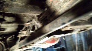 Mitsubishi Pajero 1 замена сцепления и заднего сальника