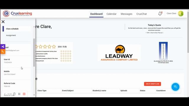 Cruxlearning - How to locate your user ID, referral code or link смотреть онлайн