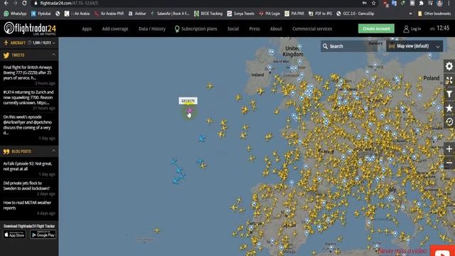 Flight Radar 24 Very Interesting Android Mobile App Review смотреть онлайн