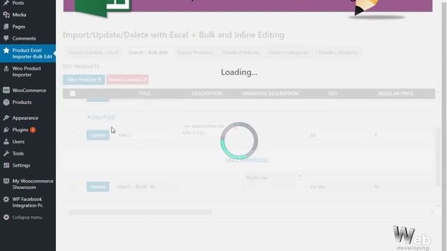 Woocommerce Product Bulk Edit & Product Excel Importer - create/edit/export/delete смотреть онлайн