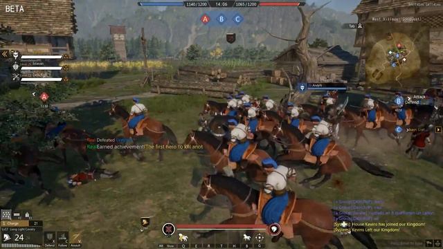 Conqueror's Blade - European X Test - Standard Battle (8v8) - Last Day смотреть онлайн