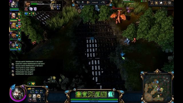 Rise Of Immortals: Battle For Graxia Gameplay, Ichorr And Talia Party